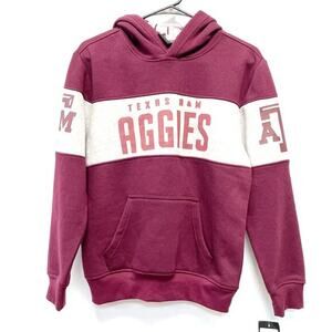 Gen 2 Youth Texas A&M Aggies Pullover Hoodie Maroon Red Size‎ Medium 10/12